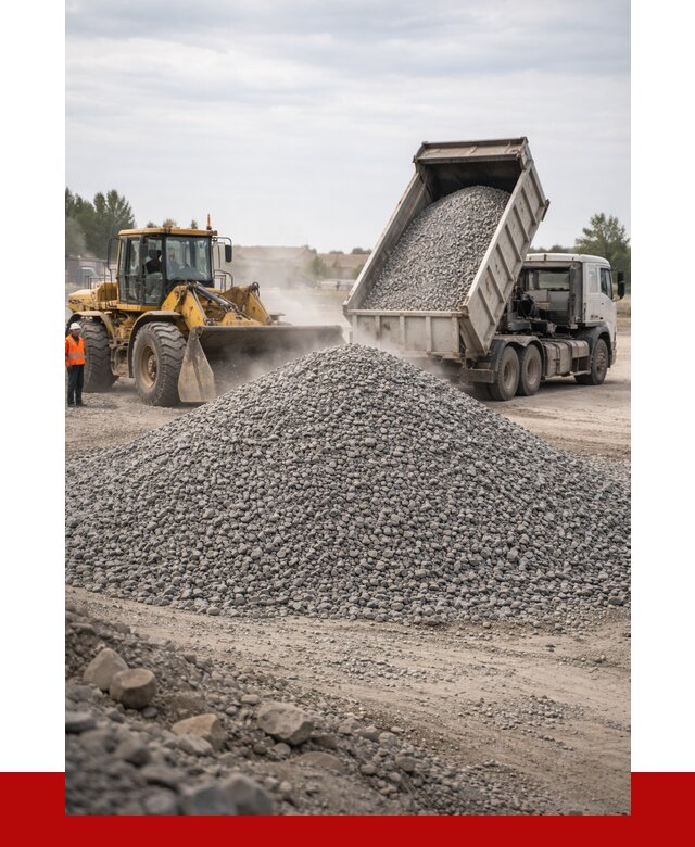 Купить щебень с доставкой в Клинцах от 2599 руб. | ПРОНЕРУДКлы