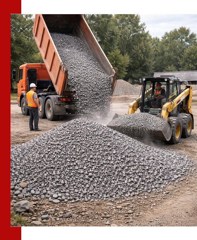 Купить гранитный щебень фракции 5–10 в Клинцах с доставкой