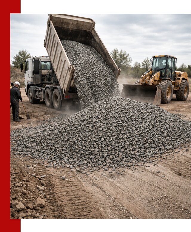 Гранитный щебень фракция 10-20 с доставкой в Клинцах