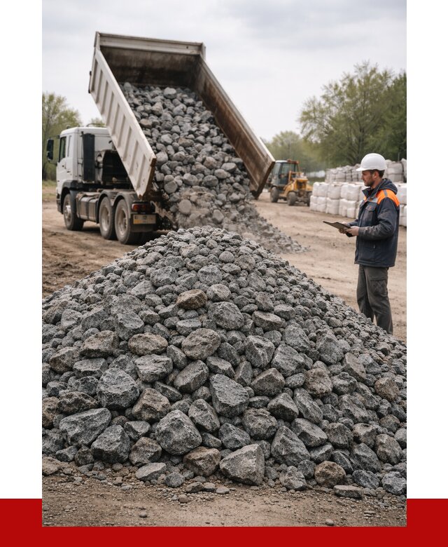 Гранитный щебень фракция 100-200 в Клинцах от 4366 р. ПРОНЕРУДКлы