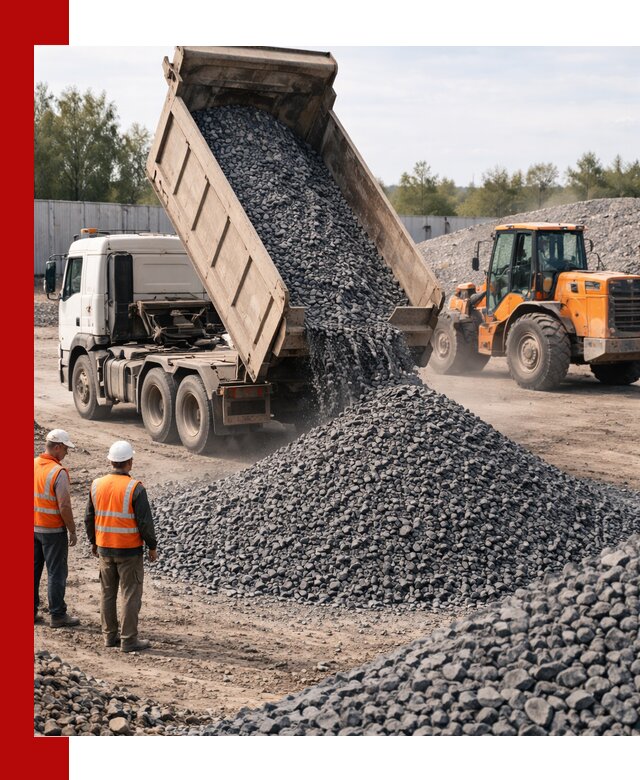 Доставка и продажа щебня габбро-диабаза в Клинцах