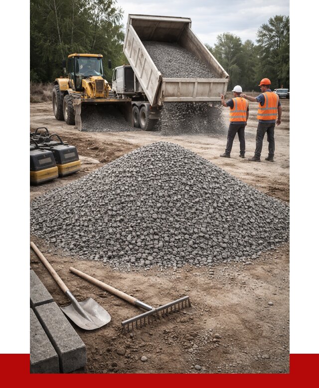 Гравийный щебень купить в Клинцах от 2287 р. ПРОНЕРУДКлы