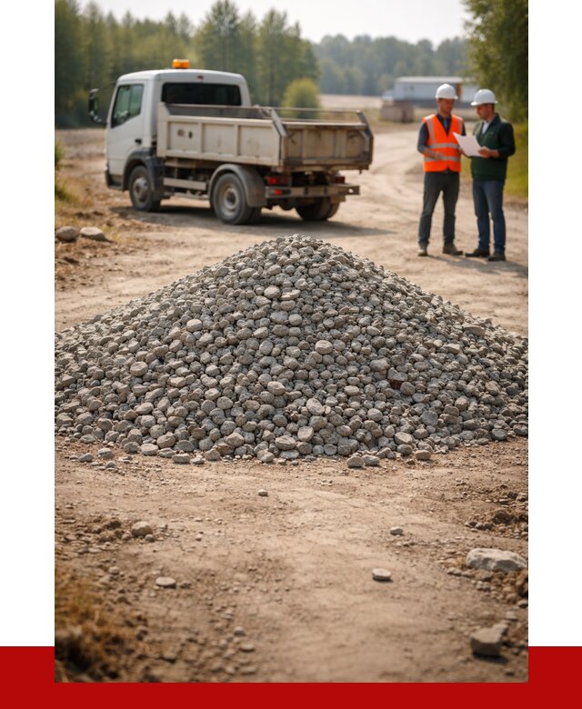 Гравийный щебень фракция 20-40 в Клинцах от 1248 р. | ПРОНЕРУДКлы