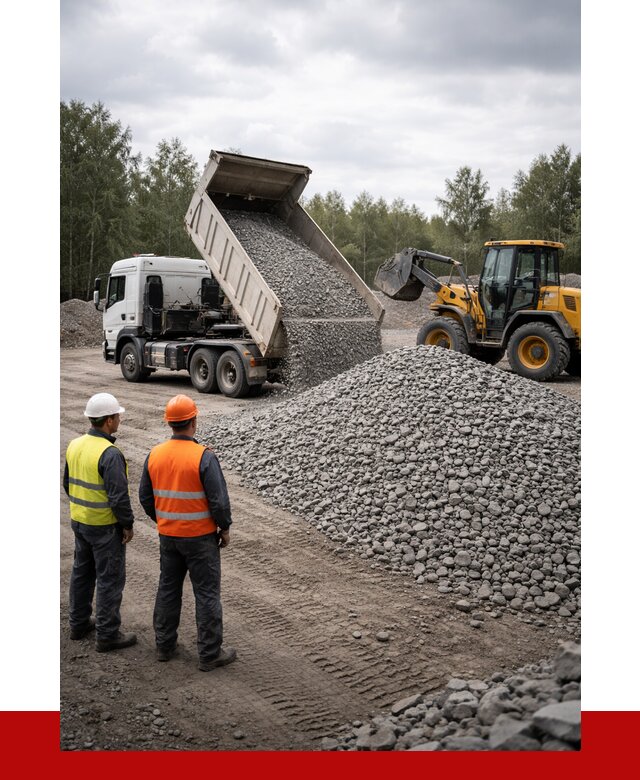 Гравийный щебень фракция 40-70 в Клинцах от 9876р | ПРОНЕРУДКлы