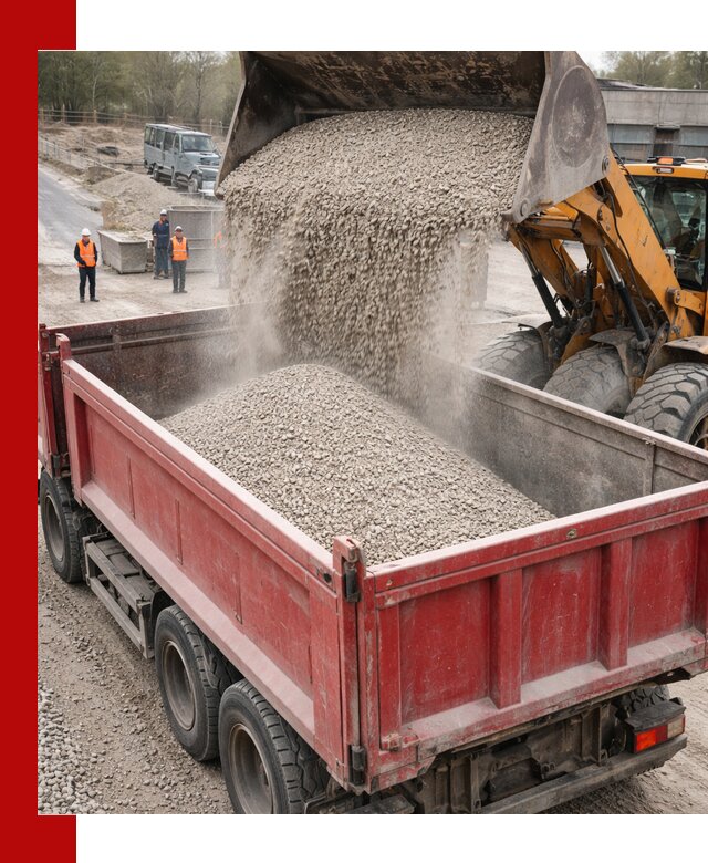 Купить известняковый щебень фракции 0-5 с доставкой в Клинцах