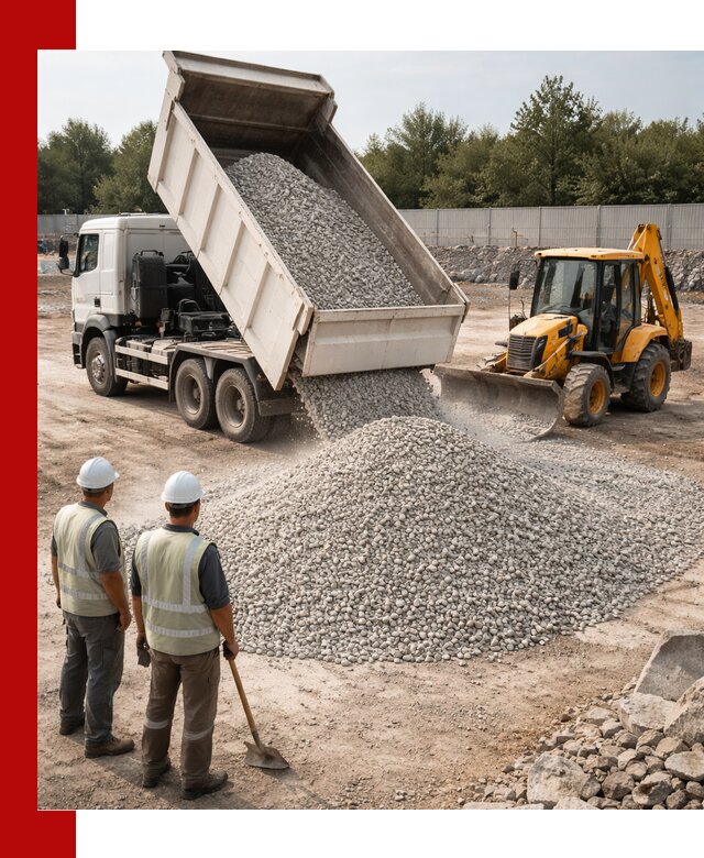 Купить известняковый щебень фракции 5–10 мм с доставкой в Клинцах