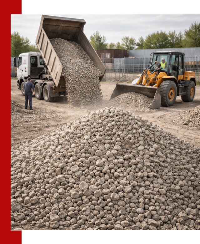 Доломитовый щебень фракции 20–41 с доставкой в Клинцах