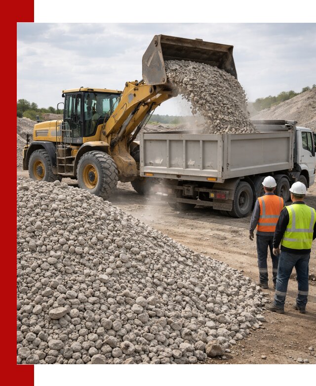 Доломитовый щебень фракция 40–71 доставка и продажа в Клинцах