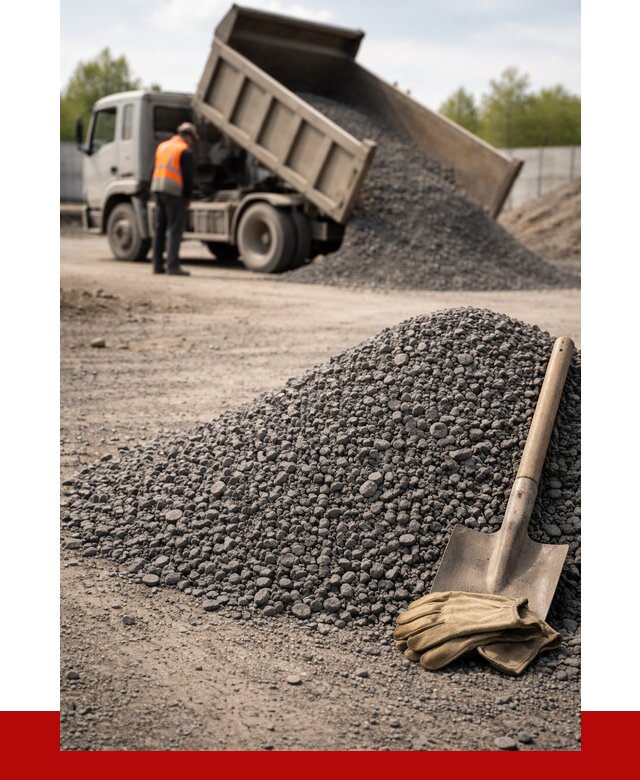 Шлаковый щебень фракция 5-20 в Клинцах от 1871 р. ПРОНЕРУДКлы