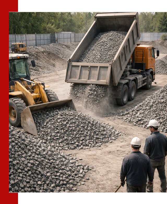 Шлаковый щебень фракция 20-40 доставка и продажа в Клинцах