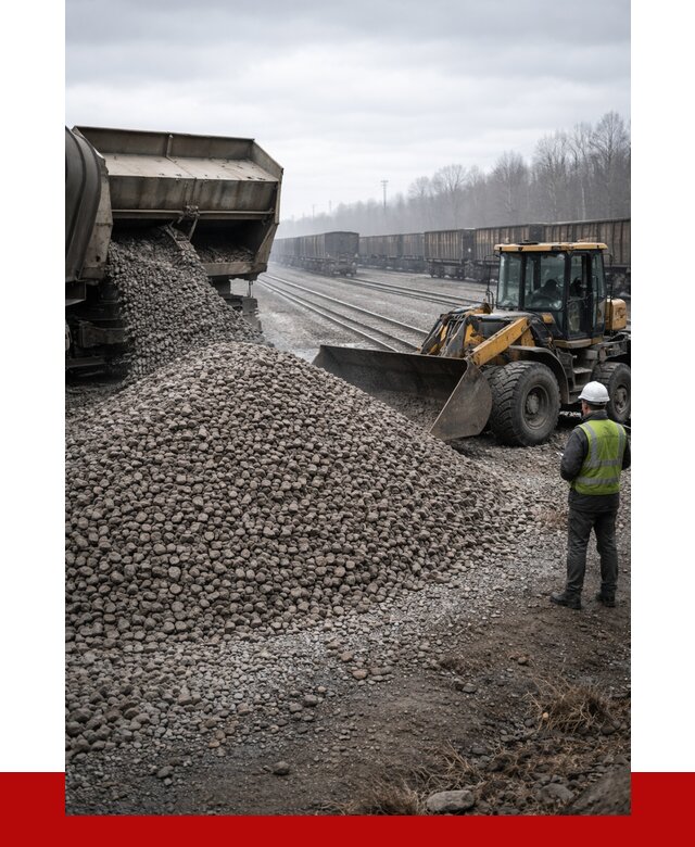 Купить железнодорожный щебень в Клинцах от 2911 р. | ПРОНЕРУДКлы
