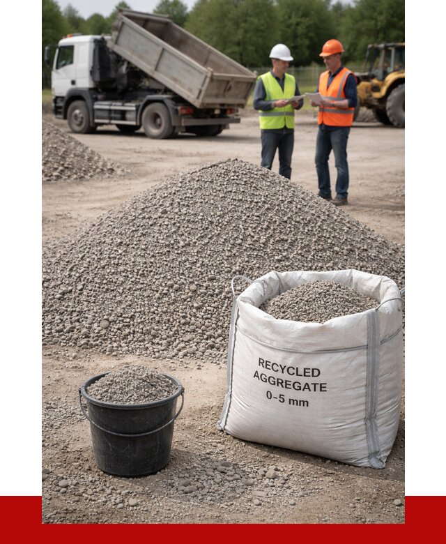 Вторичный щебень фракция 0-5 в Клинцах от 1663 р. ПРОНЕРУДКлы