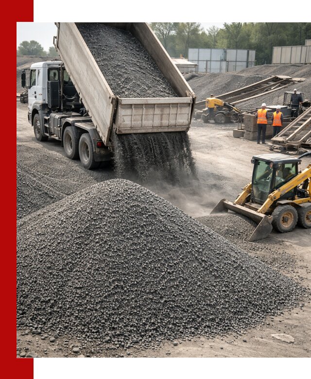 Вторичный щебень фракция 0–5 с доставкой в Клинцах
