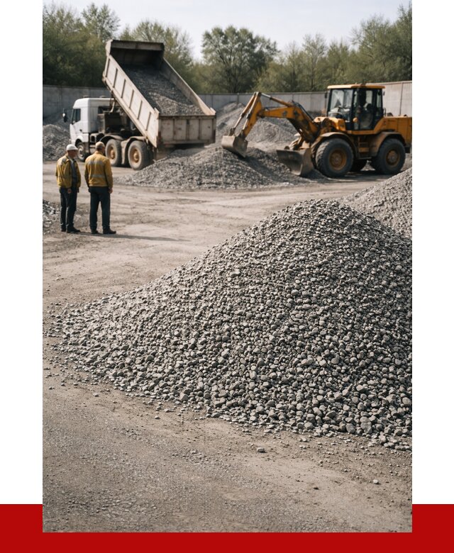 Вторичный щебень фр. 5-20 в Клинцах от 1663 р. - ПРОНЕРУДКлы