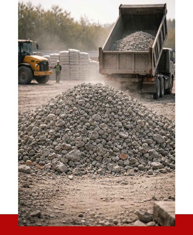 Вторичный щебень фракция 70-150 в Клинцах от 1455 р. | ПРОНЕРУДКлы