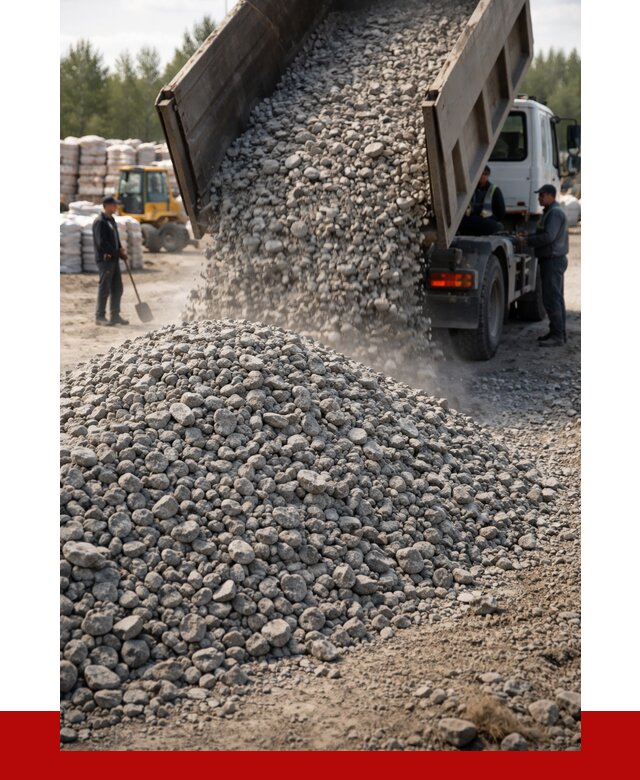 Бетонный щебень фракция 40-70 в Клинцах от 1871 р. ПРОНЕРУДКлы