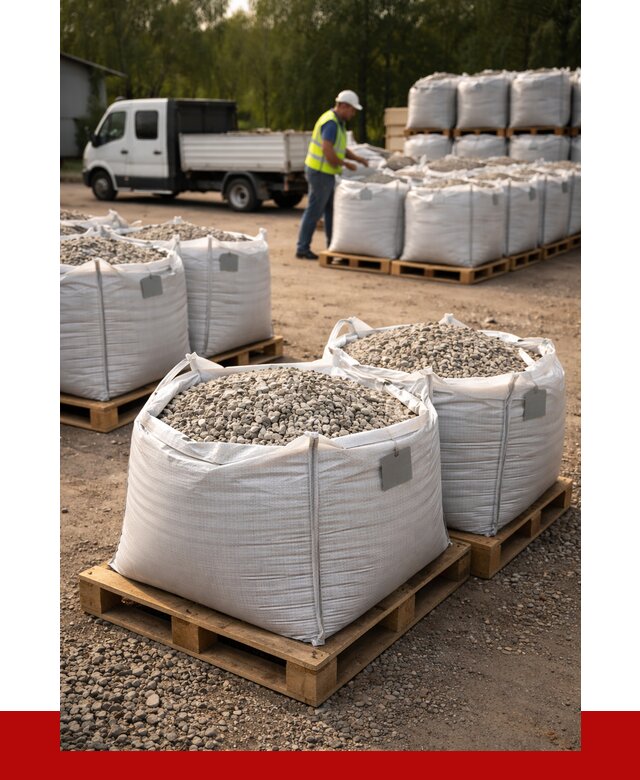 Щебень в мешках с доставкой в Клинцах от 4366 р. | ПРОНЕРУДКлы