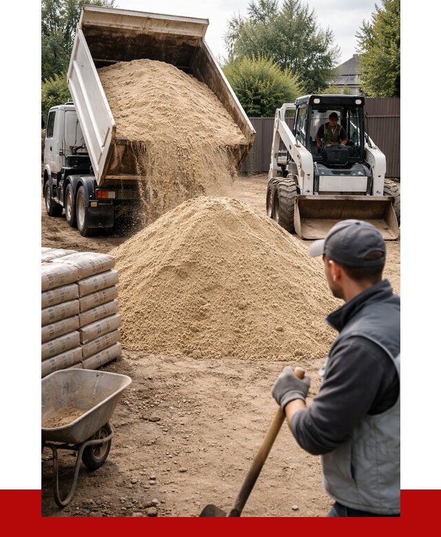 Мытый речной песок с доставкой в Клинцах от 1507 р. | ПРОНЕРУДКлы