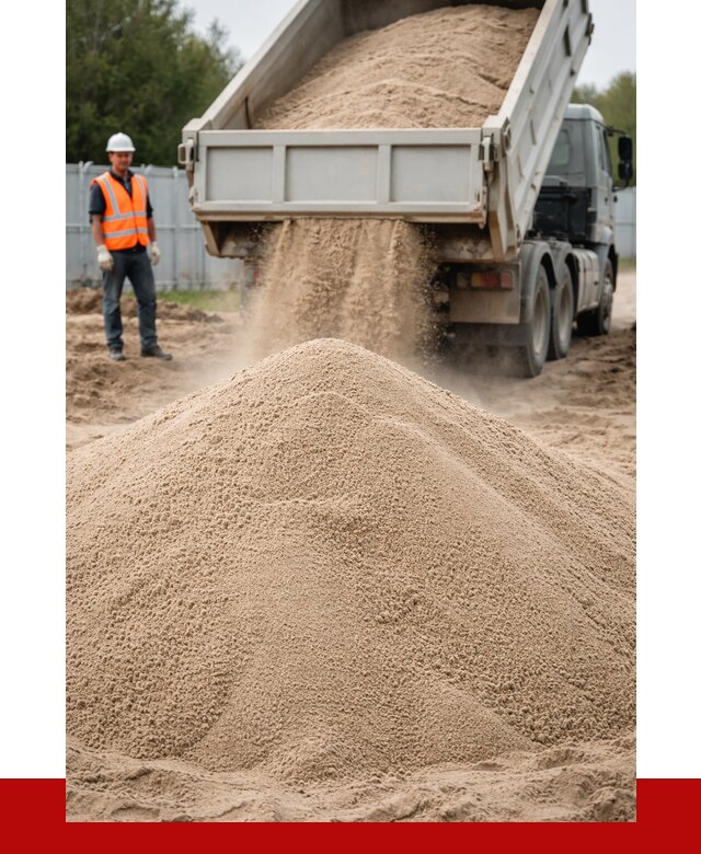 Купить сеяный песок с доставкой в Клинцах от 2287 р ПРОНЕРУДКлы
