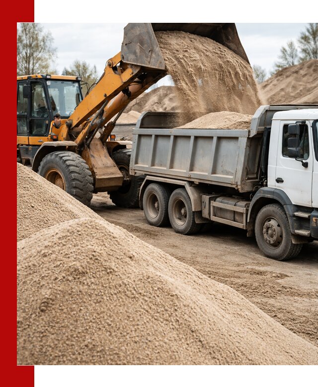 Доставка сеяного песка в Клинцах оптом и в розницу