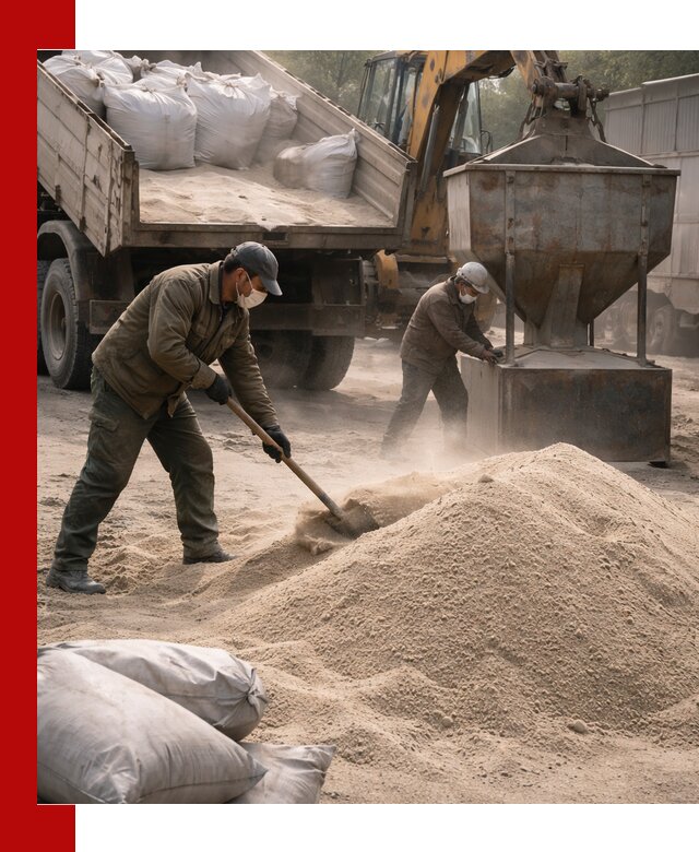 Кварцевый песок для пескоструя в Клинцах — доставка и качество