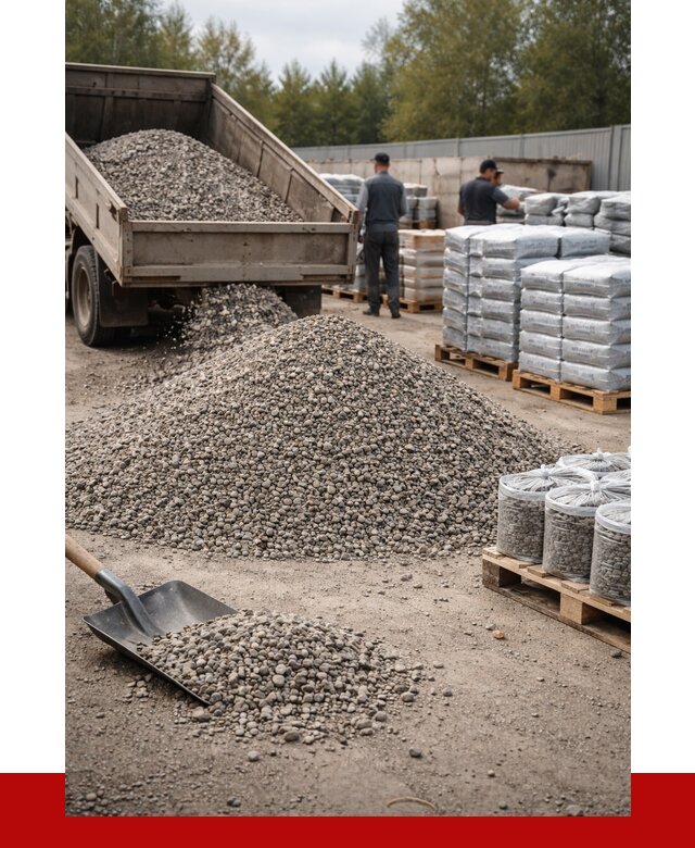 Гравий фракция 5-20 в Клинцах купить от 2391 р. ПРОНЕРУДКлы