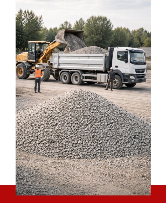 Купить мытый гравий в Клинцах от 3639 р, доставка ПРОНЕРУДКлы