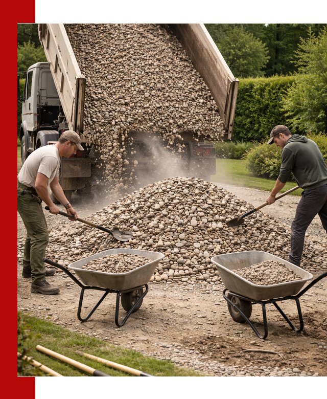 Доставка и продажа декоративной гальки в Клинцах