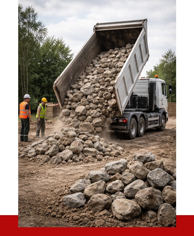 Купить булыжник в Клинцах с доставкой от 4678 р. за куб | ПРОНЕРУДКлы