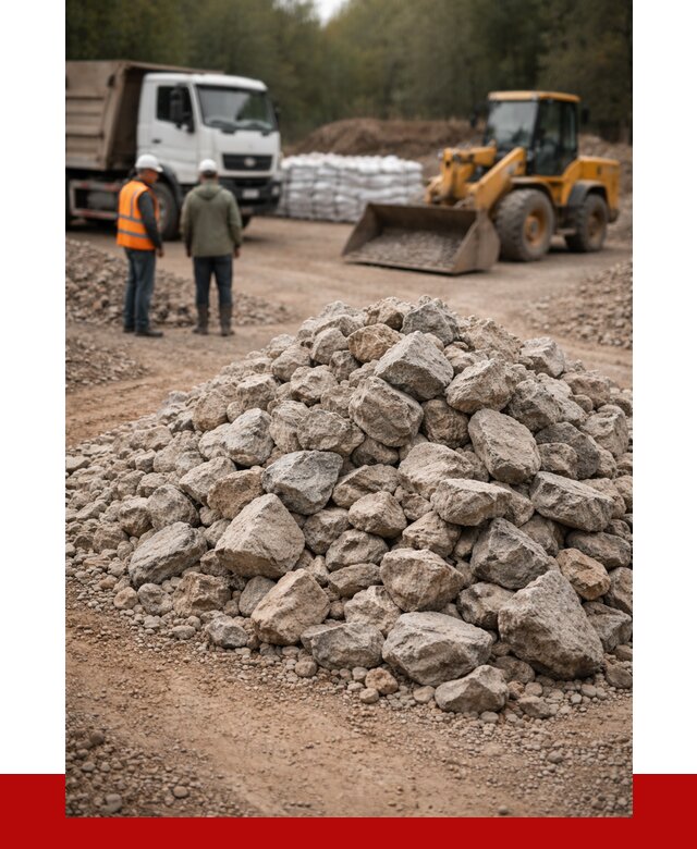 Купить бутовый камень с доставкой в Клинцах от 2391 р. | ПРОНЕРУДКлы