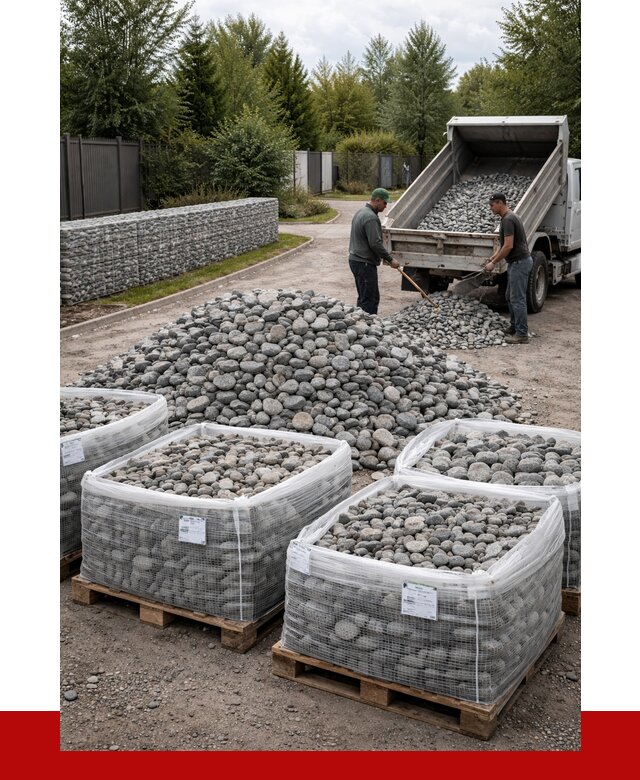 Камень для габионов в Клинцах от 4366 р. за куб | ПРОНЕРУДКлы