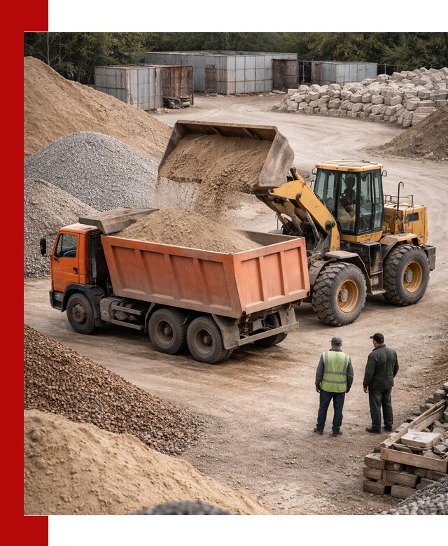 Доставка сыпучих смесей и смесей для стройки в Клинцах