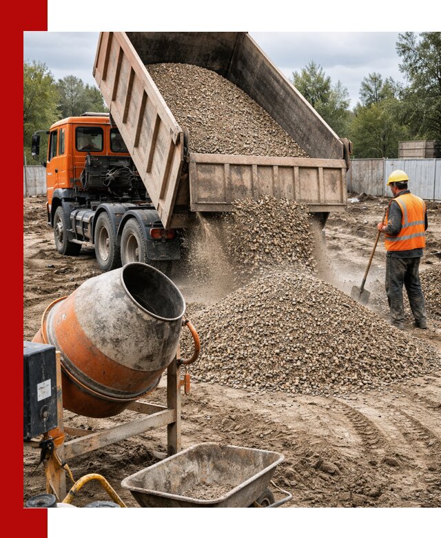 Опгс для бетона с доставкой самосвалом в Клинцах от производителя