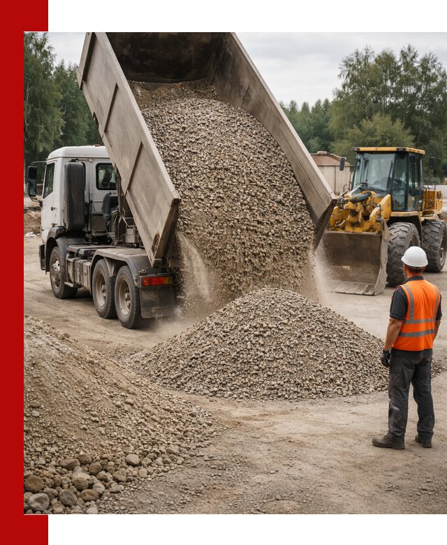 Доставка щпс в Клинцах — щебеночно-песчаная смесь под заборы и дорожки
