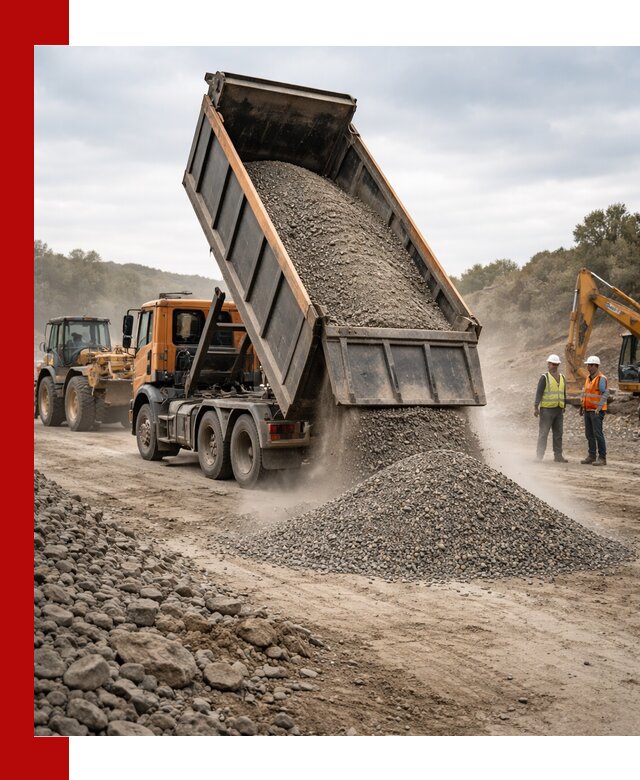 Щебёночно-песчаная смесь ЩПС С1 с доставкой в Клинцах