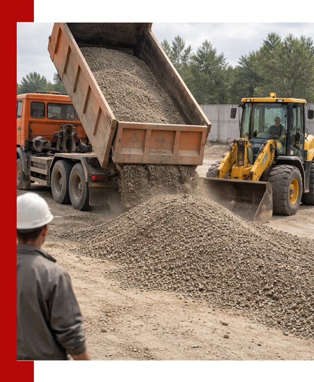 Доставка щпс С8 самосвалами в Клинцах от производителя