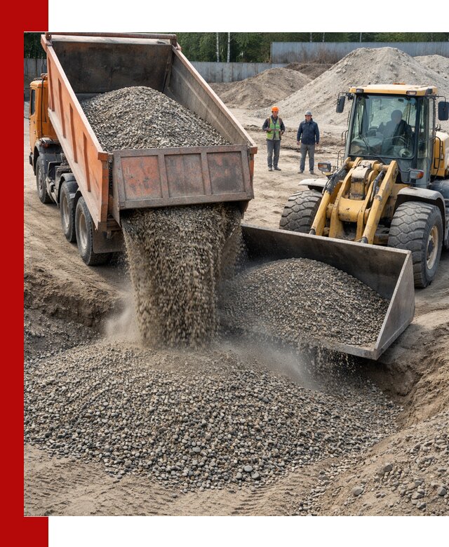 Доставка щпс С9 самосвалами по выгодным тарифам в Клинцах