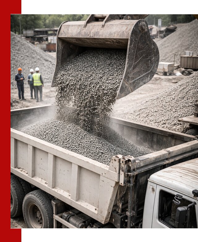 Отсев и крошка для строительства и дорожных работ в Клинцах