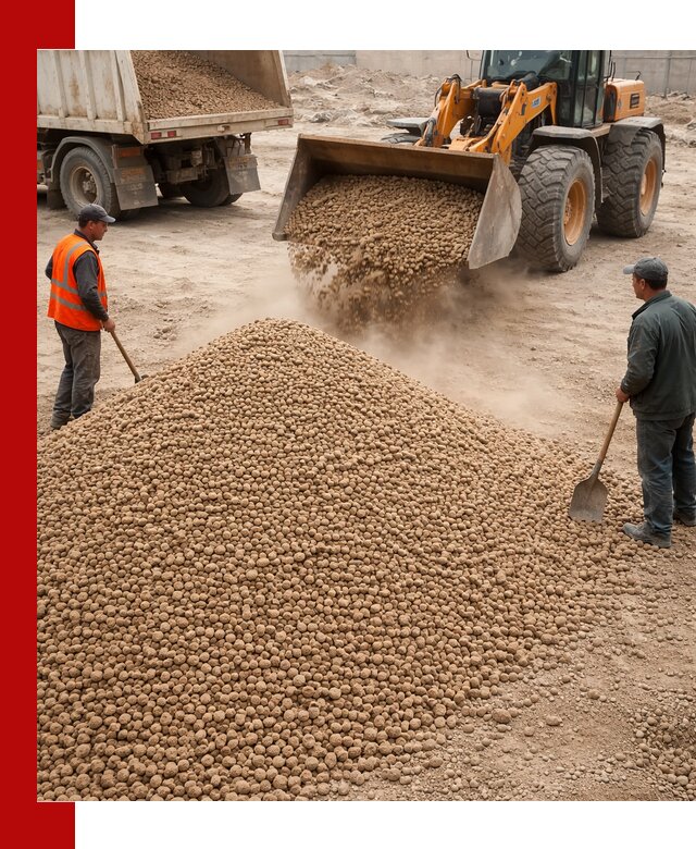 Керамзит фракция 10-20 с доставкой в Клинцах