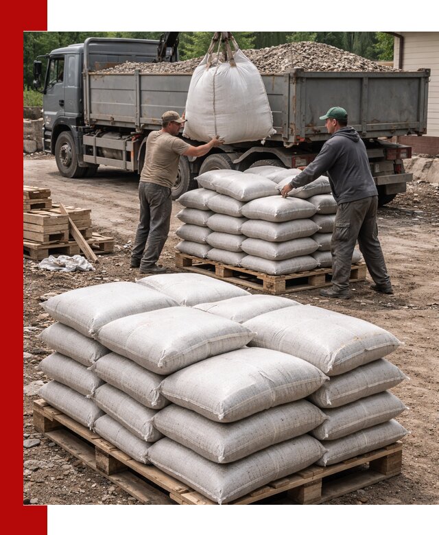 Керамзит в мешках с доставкой в Клинцах от компании-поставщика