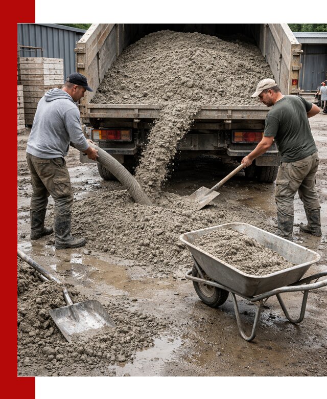 Цементно-песчаная смесь М150 доставка в Клинцах