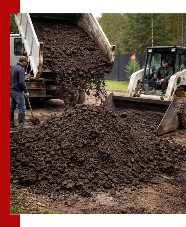 Плодородный грунт с доставкой в Клинцах для садов и огородов