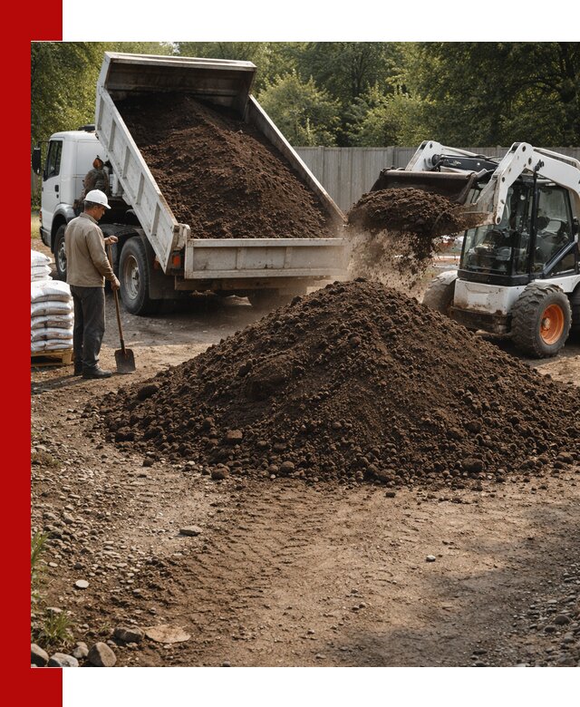 Доставка растительного грунта в Клинцах от производителя оптом и в розницу