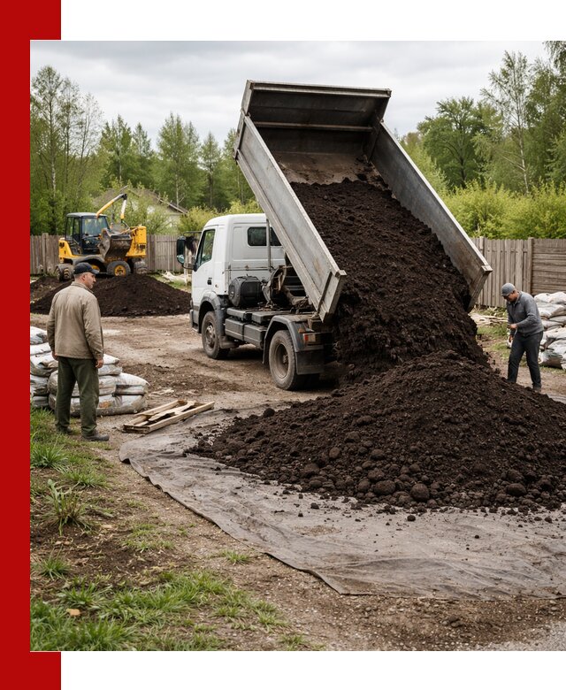 Доставка качественного почвогрунта в Клинцах оптом и в розницу
