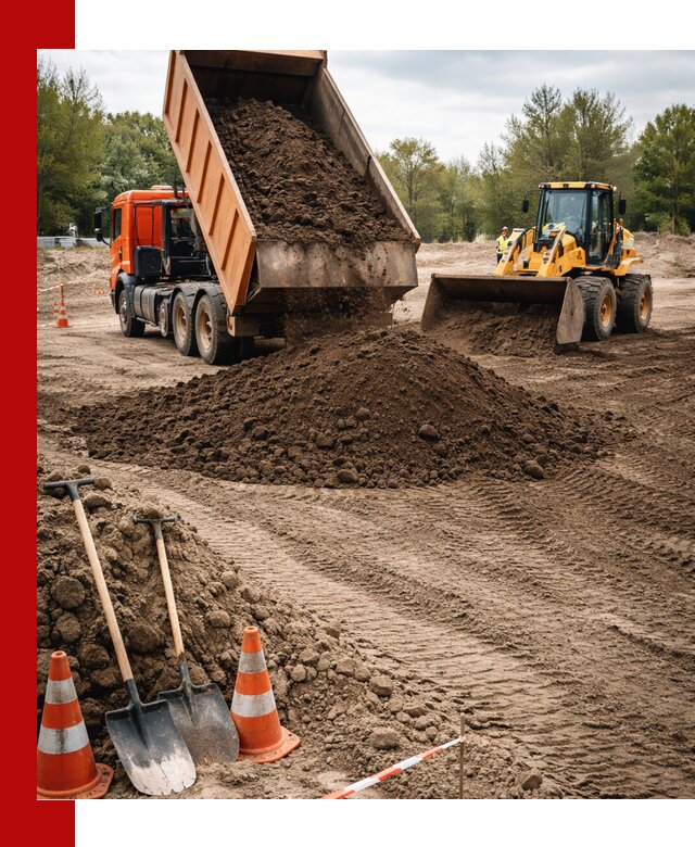 Поставка и доставка планировочного грунта в Клинцах