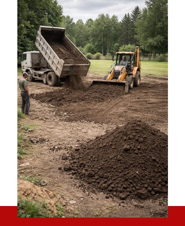 Грунт для выравнивания участка в Клинцах от 1248 р. | ПРОНЕРУДКлы