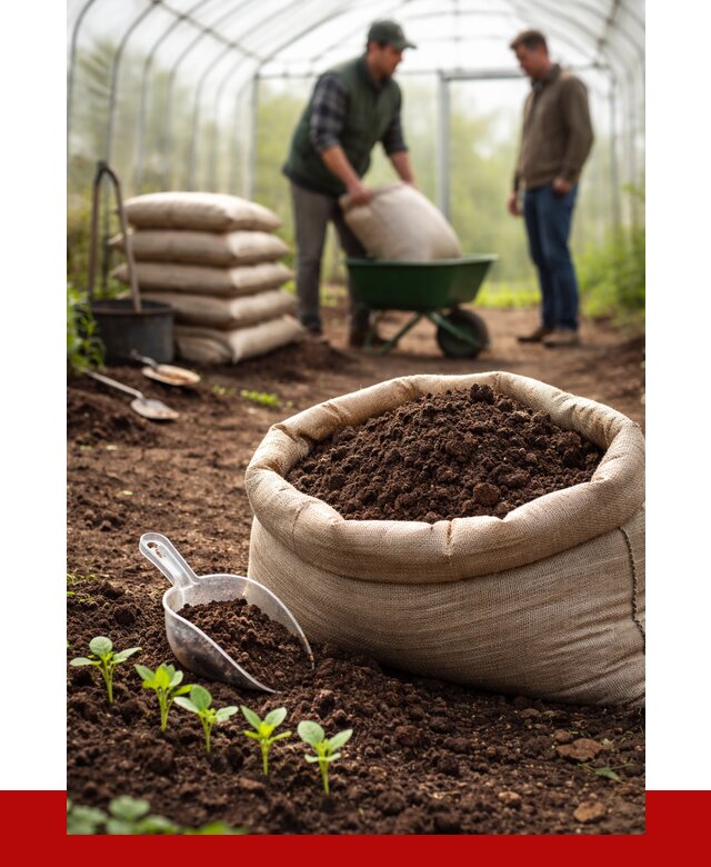 Грунт для теплицы в Клинцах с доставкой от 1559 р. | ПРОНЕРУДКлы