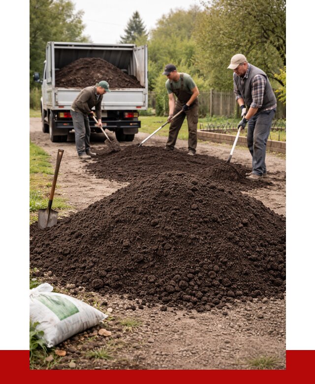 Купить землю для огорода в Клинцах от 3327 р./куб | ПРОНЕРУДКлы