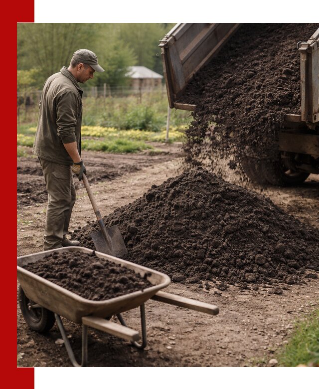 Доставка качественной земли для огорода в Клинцах