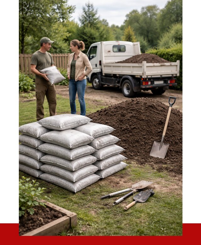 Садовая земля в Клинцах от 1248 р. с доставкой оптом | ПРОНЕРУДКлы